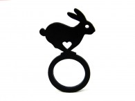 Ring Rabbit in Love - Lebre apaixonada